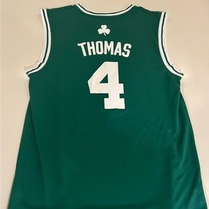 Men’s Isaiah Thomas Green Adidas Boston Celtics Replica Jersey.